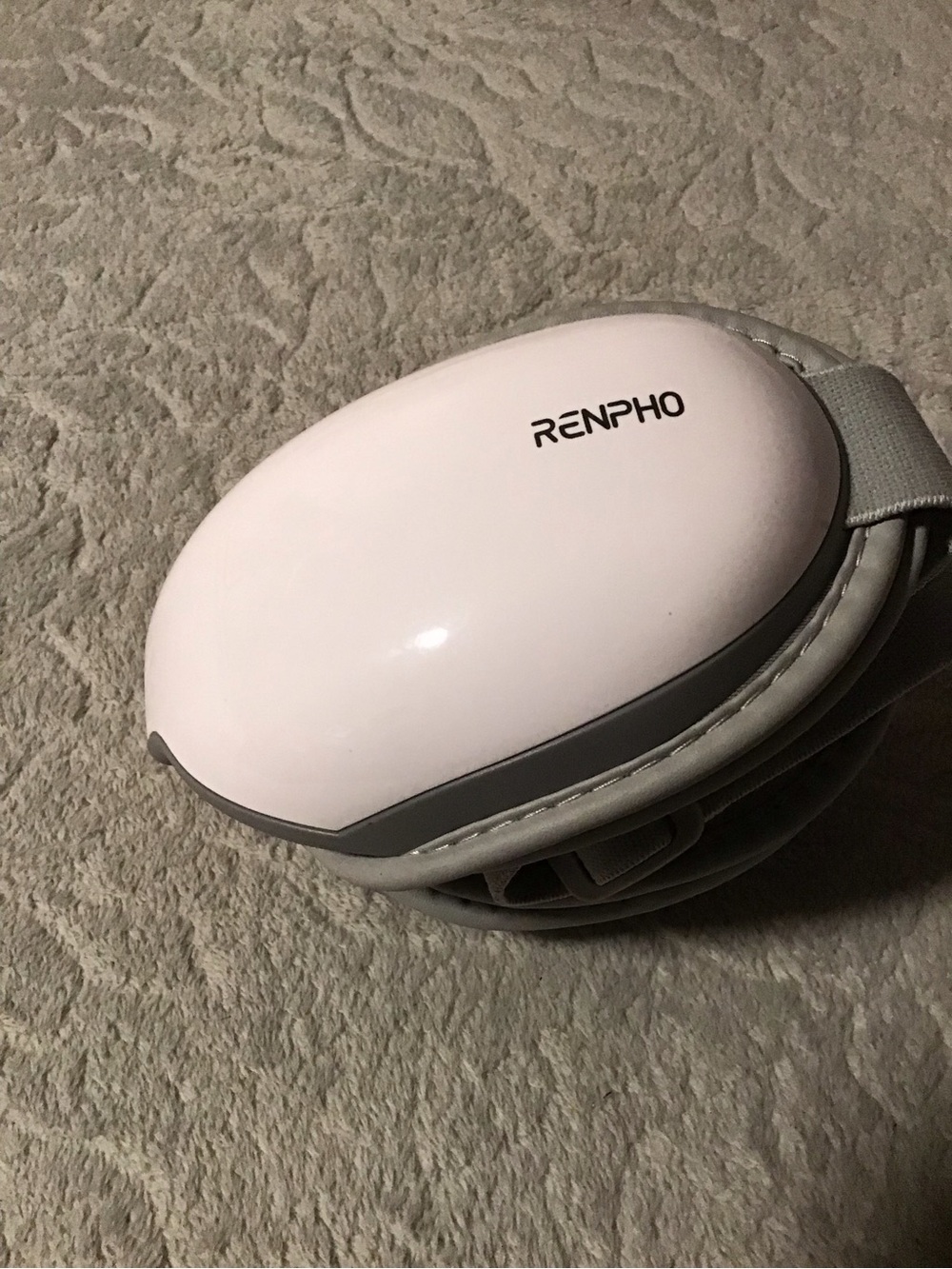 White & Gray Electronic Massager
